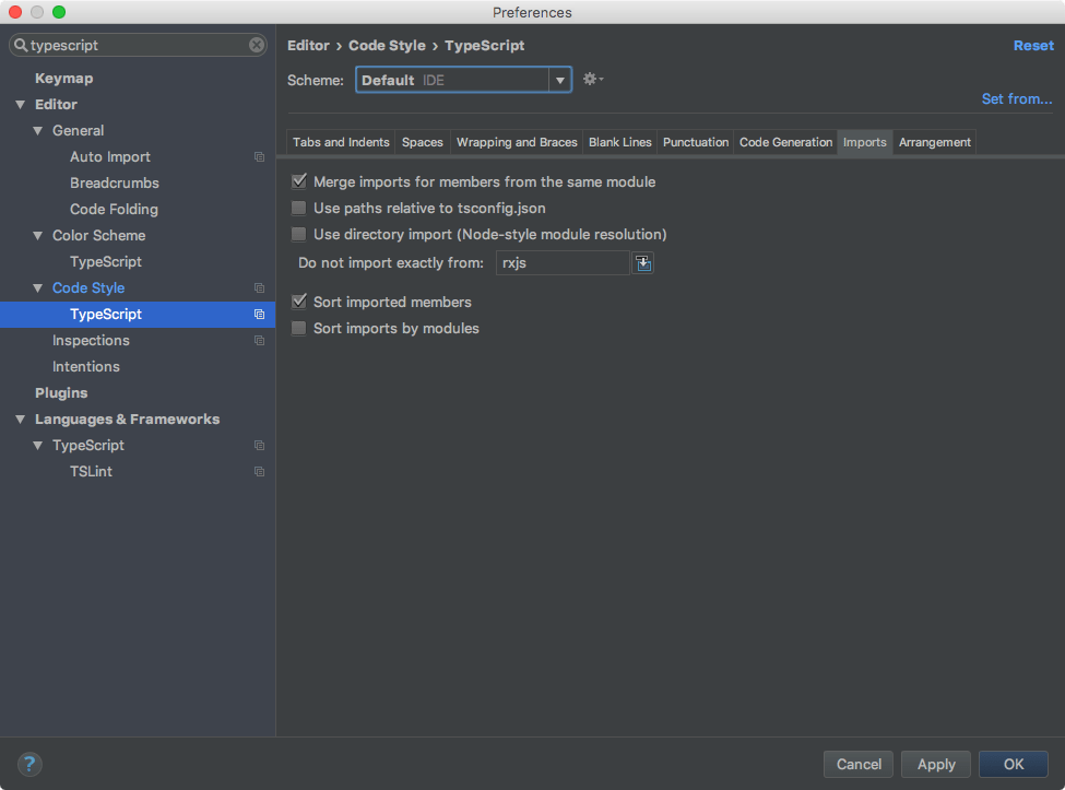 WebStorm and Angular: Import Path Calculation