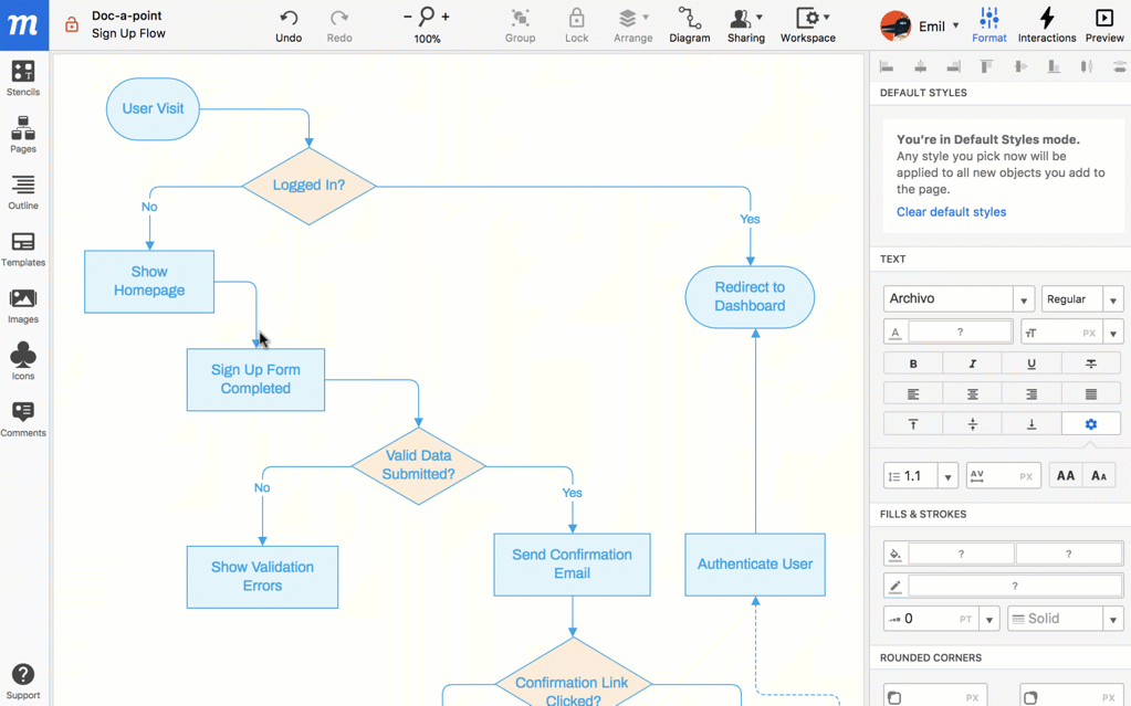 Flowchart Tutorials 6 : Introduction to Loops - YouTube