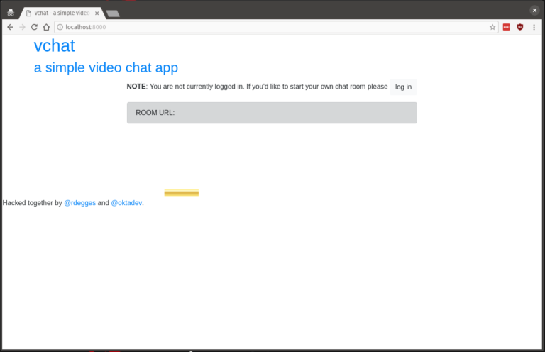 Build A Video Chat Service With JavaScript, WebRTC, And Okta — SitePoint