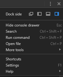 Browser DevTools docking in Chrome