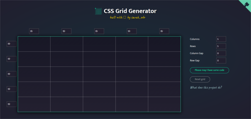 5 Super Css Grid Generators For Your Layouts Sitepoint