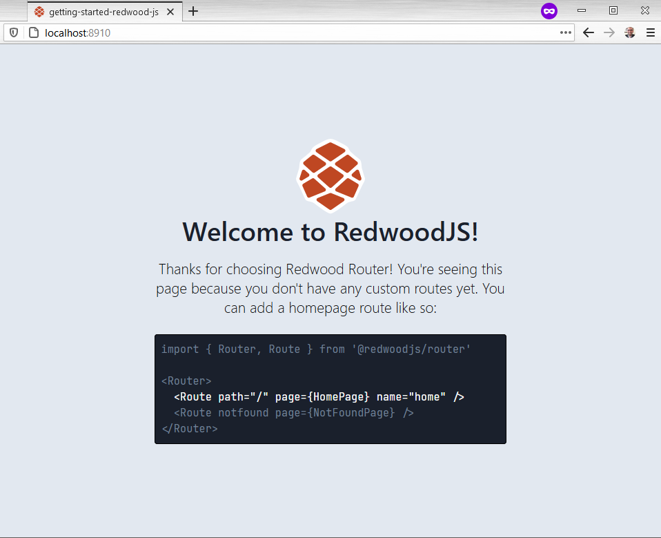 Redwood first page