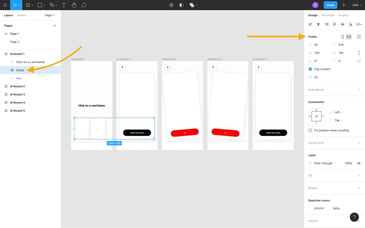 Prototyping  How to create carousels  scrolling sidebars with containers   Marvel Blog