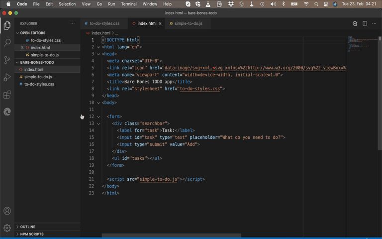 VS Code Extension embedding the browser tools in the editor