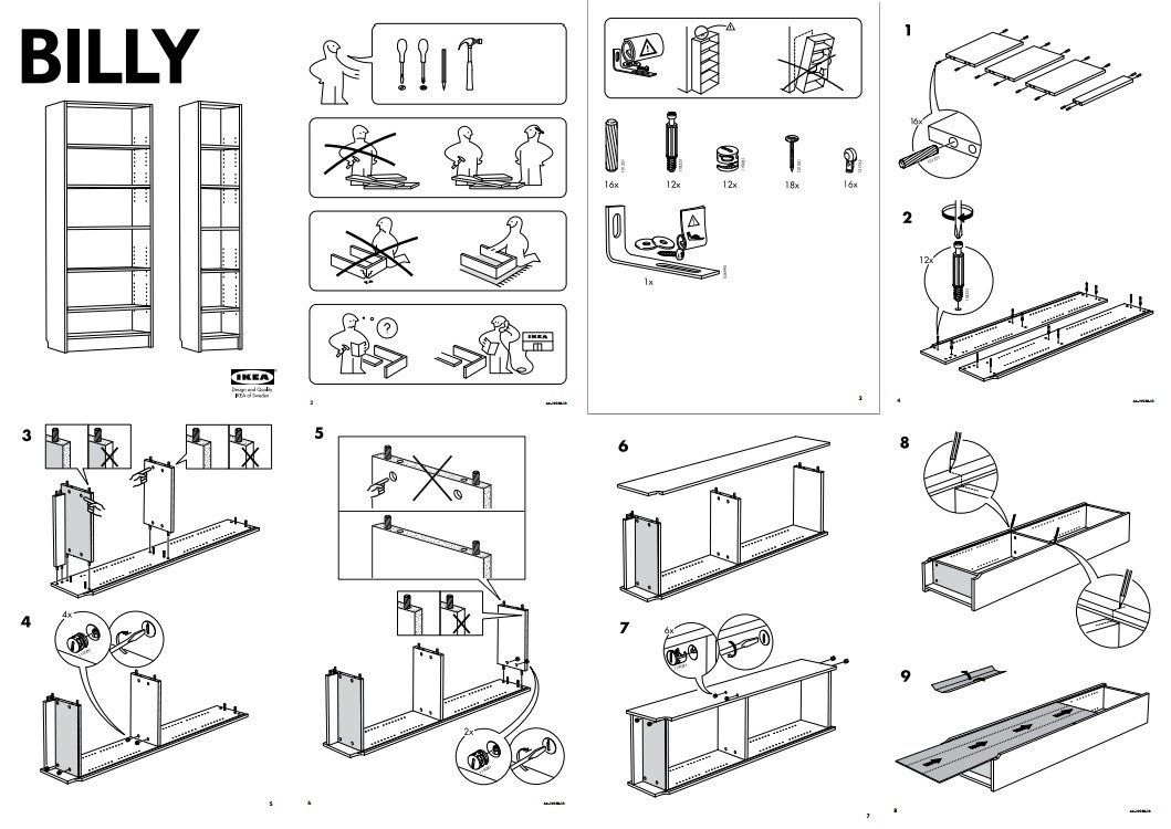 IKEA assembly instructions