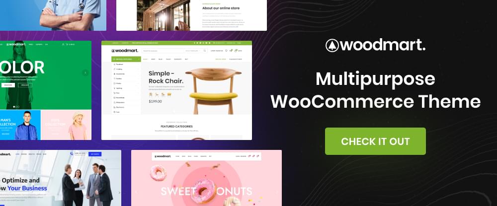 WoodMart home page