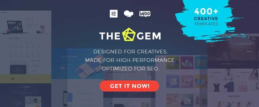 TheGem home page