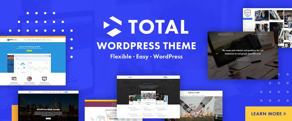 Total WordPress website