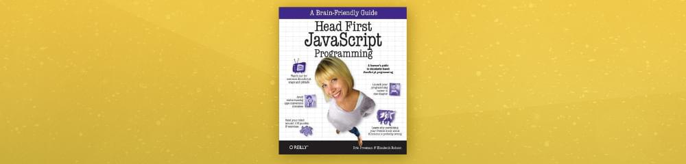 Head First JavaScript book cover