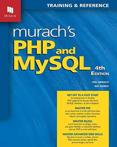 Murach’s PHP and MySQL - cover image