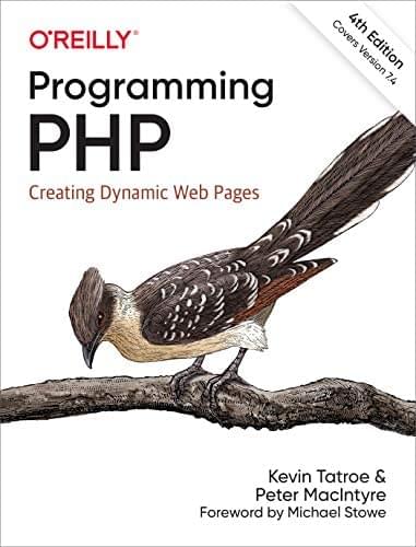 Programming PHP: Creating Dynamic Web Pages - cover image