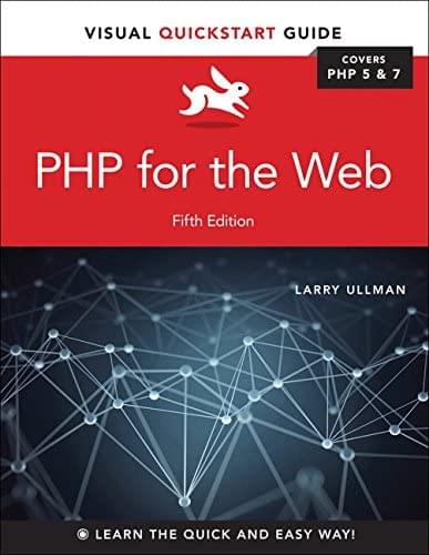 用于 Web 的 PHP：PHP 和 MySQL 视觉快速入门指南 - 封面图片