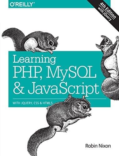 Learning PHP, MySQL & JavaScript - cover image