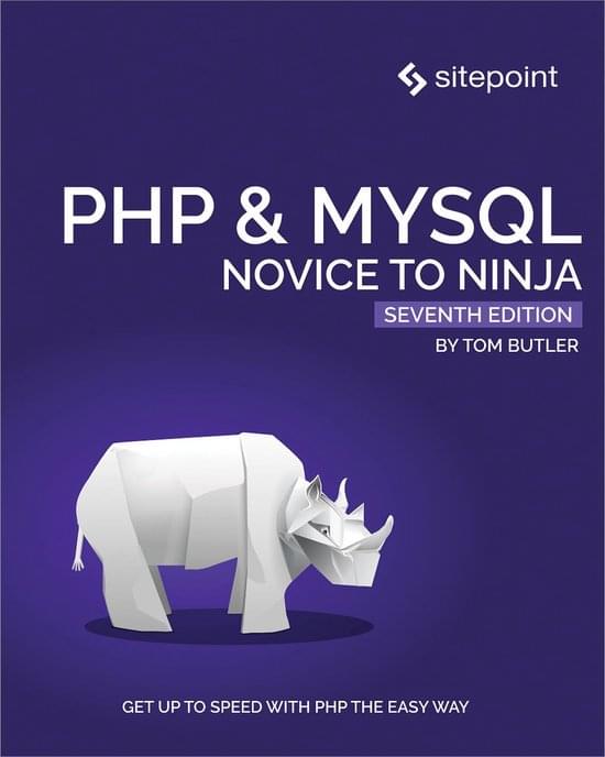 PHP & MySQL: Novice to Ninja, 7th Edition - cover image