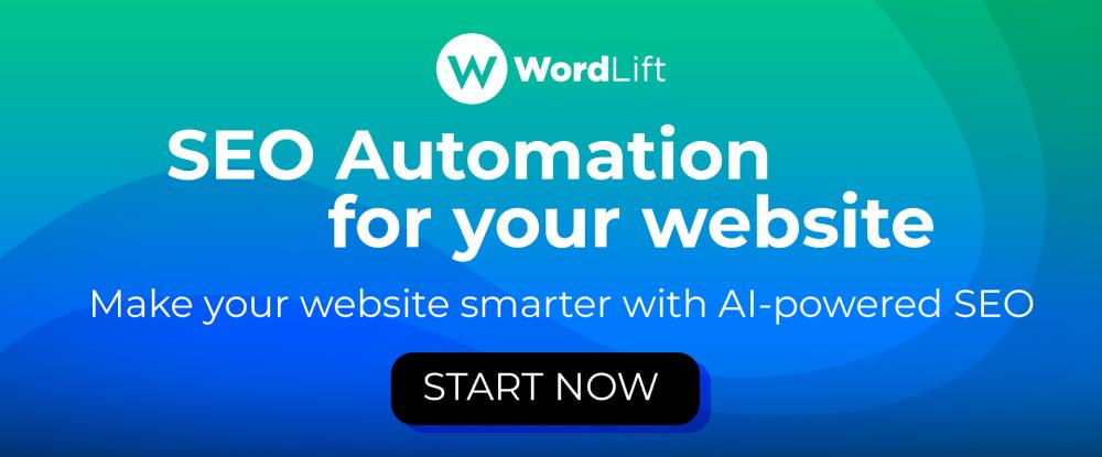 WordLift: SEO basato sull'intelligenza artificiale
