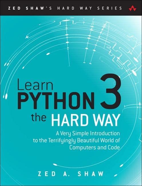 艰难地学习 Python 3 — 封面图片