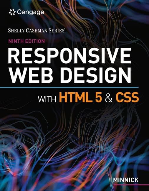Responsive Web Design with HTML 5 & CSS - cover image