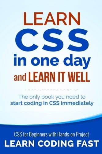 Learn CSS in One Day - cover image