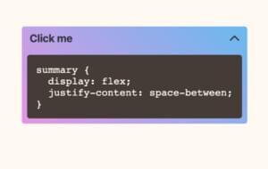 20 Simple Ways to Style the HTML details Element
