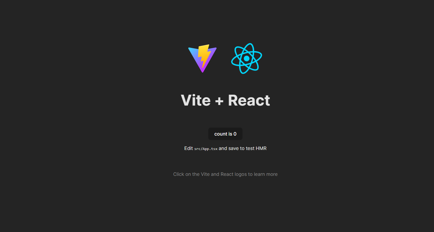 Started React Server