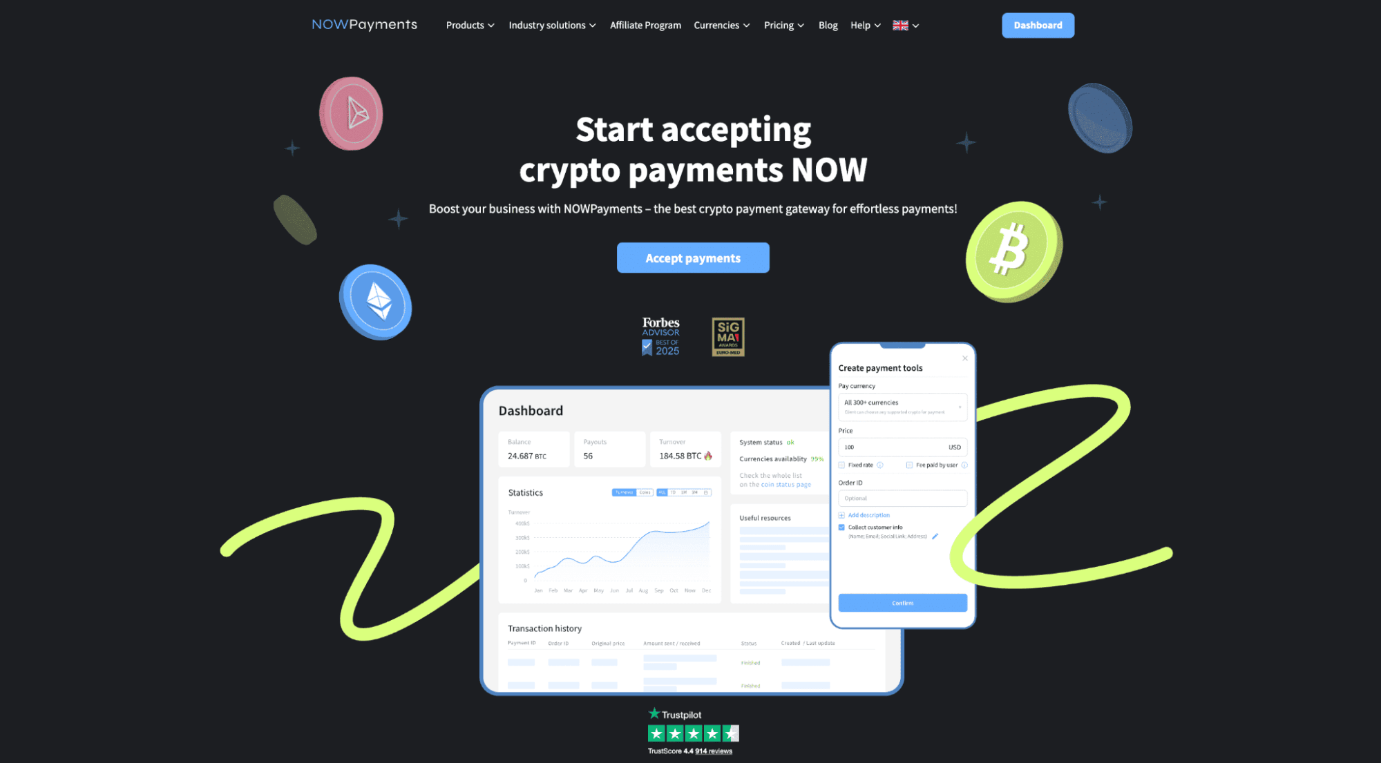 NOWPayments zero fee solution