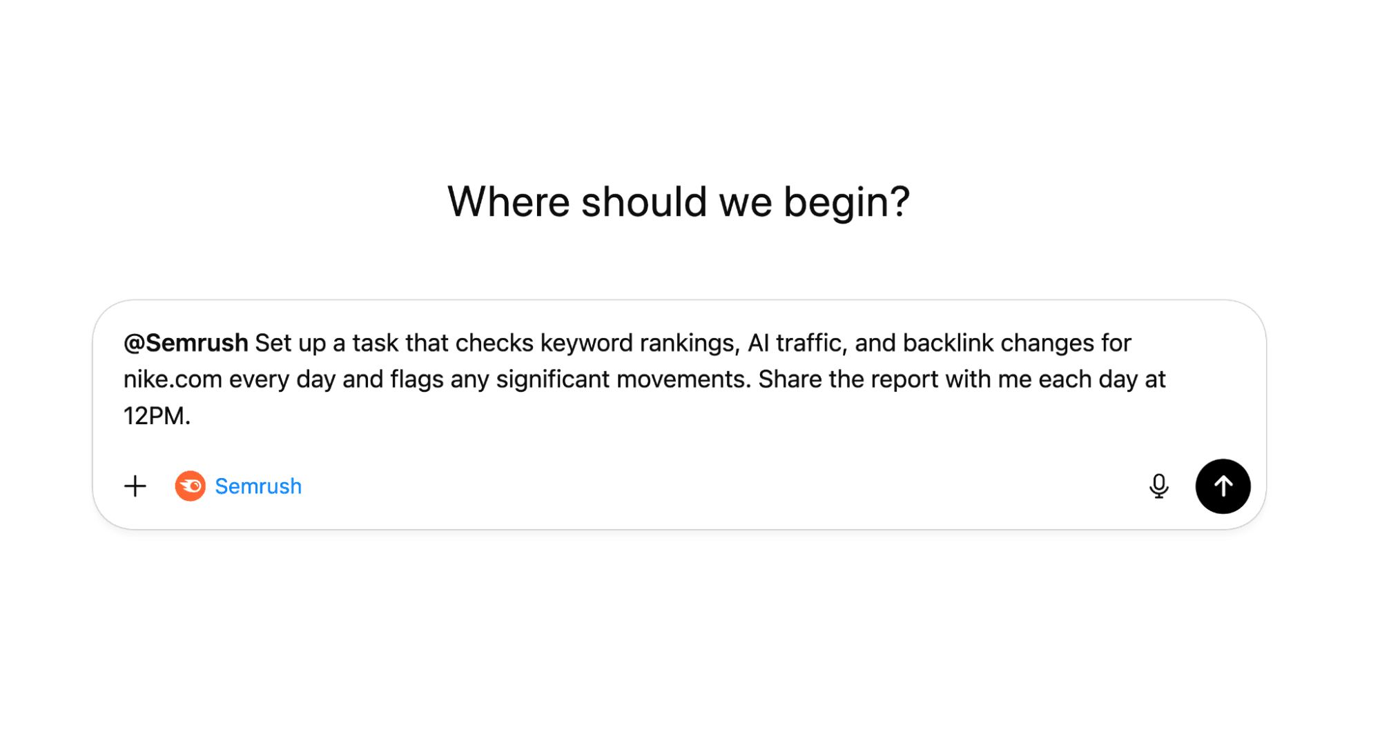 AI Agent Tracking Daily Competitives with Semrush MCP