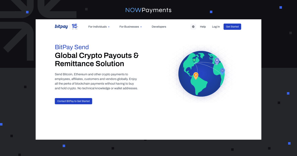 BitPay Send mass payout platform