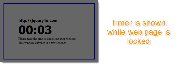 webpage-timer-show