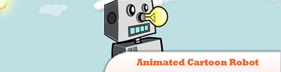 Animated Cartoon Robot with jQuery