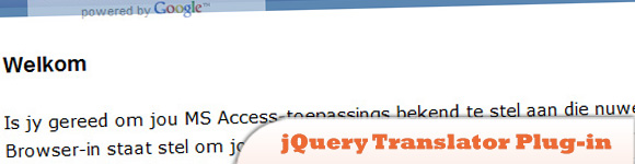 jQuery Translator Plug-in