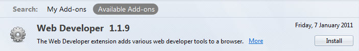 webdeveloper-toolbar