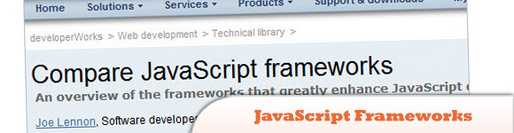 Compare JavaScript Frameworks