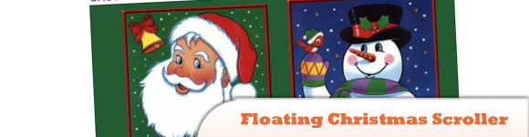 Create a Floating Christmas Scroller with JavaScript