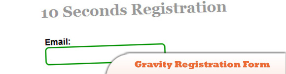 Gravity Registration Form 