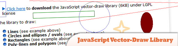 JavaScript Vector-Draw Library