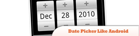 Date Picker Like Android