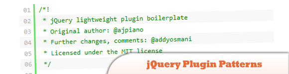 Essential jQuery Plugin Patterns