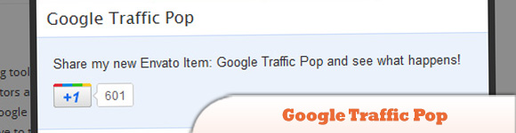 Google Traffic Pop
