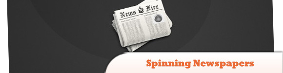 Spinning Newspapers