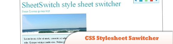jQuery CSS Stylesheet Switcher