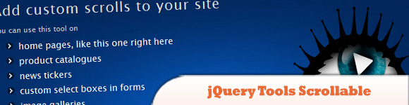 jQuery Tools Scrollable