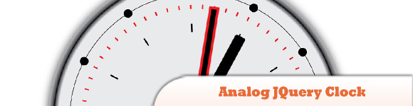 Analog JQuery Clock