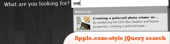 Apple.com-style jQuery search