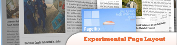 jQuery Experimental Page Layout