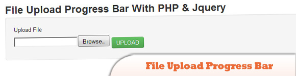 File Upload Progress Bar