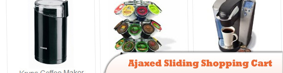 Ajaxed Sliding Shopping Cart With jQuery