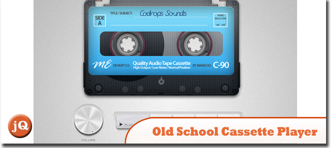 Old School Cassette Player