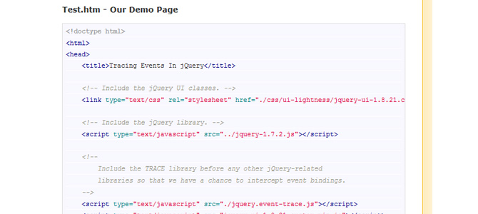 Tracing Event Binding And Event Triggering in jQuery