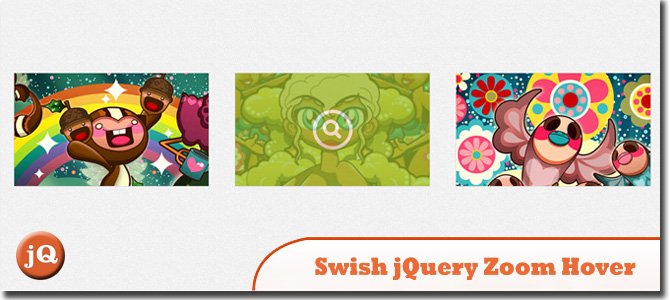 Swish jQuery Zoom Hover Effect