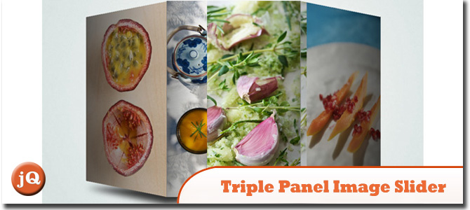 Triple Panel Image Slider